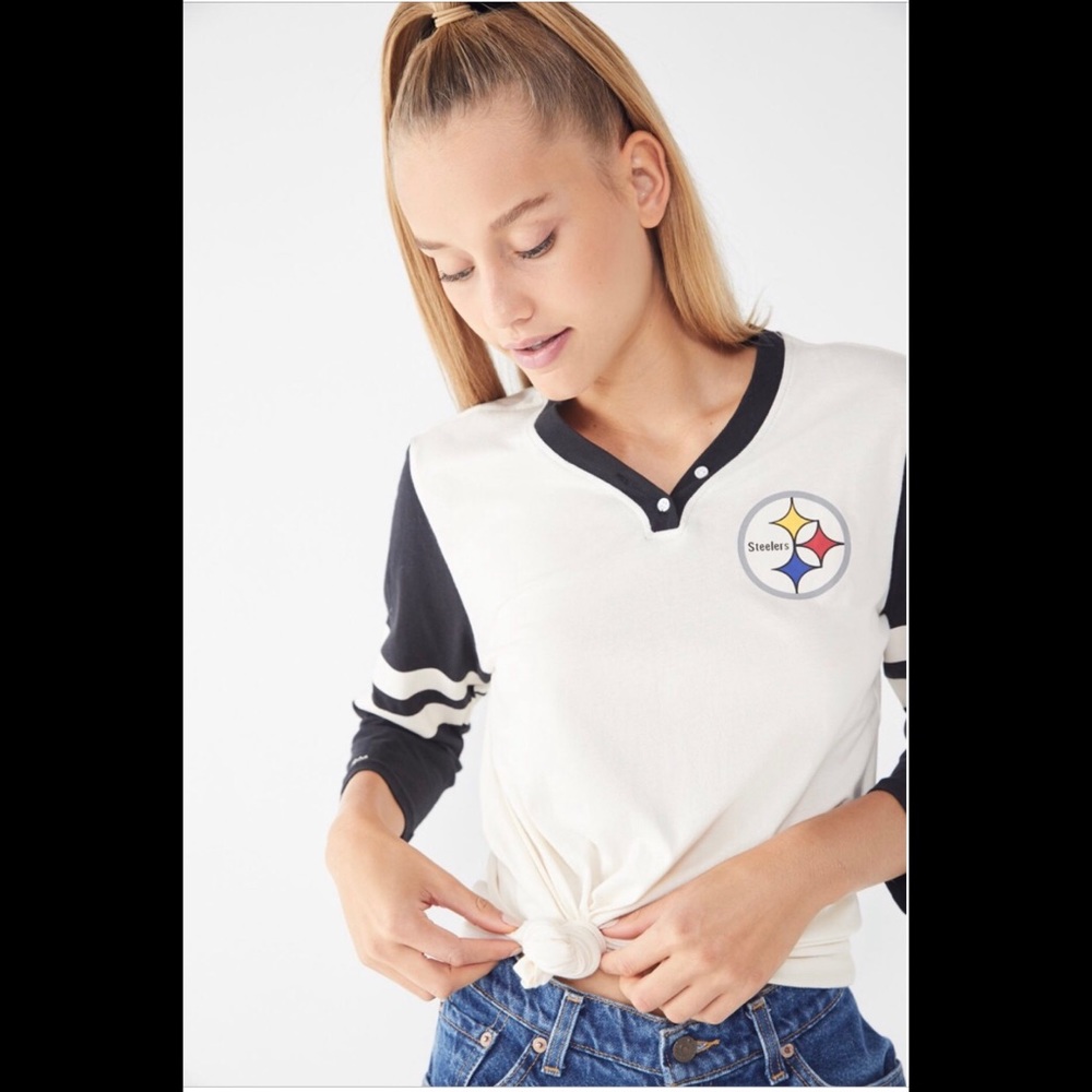 Mitchell & Ness Steelers Throwback Tee